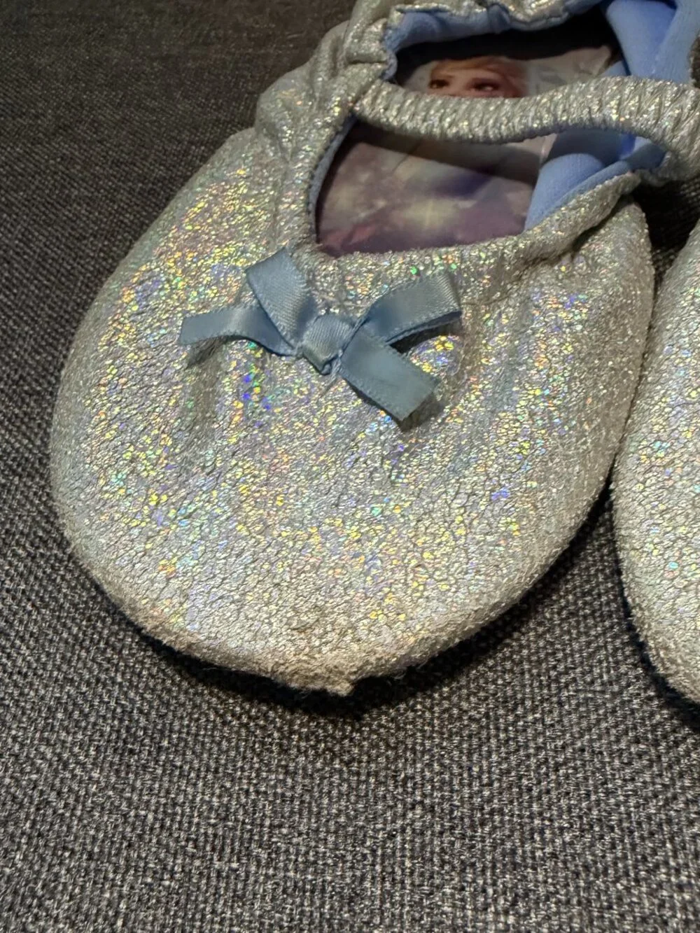 Toddler Disney Frozen Elsa Ballet Flats, Size 10–11.5